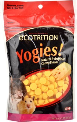 eCOTRITION Yogies Cheese Flavor Hamsters, Gerbils, Rats & Mice Treat, slide 1 of 1