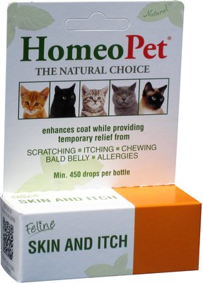 HomeoPet Feline Skin & Itch Cat Supplement, slide 1 of 1