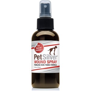 PetSilver Wound Spray for Dogs & Cats, 4-oz bottle 