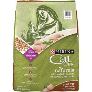 Cat Chow Naturals Grain-Free With Real Chicken