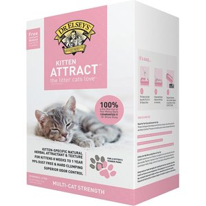 Dr. Elsey's Precious Cat Attract Unscented Clumping Clay Cat Litter, 20-lb box