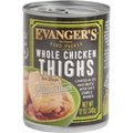 Evanger's Grain-Free Hand Packed Whole Chicken Thighs Canned Dog Food, 12-oz, case of 12