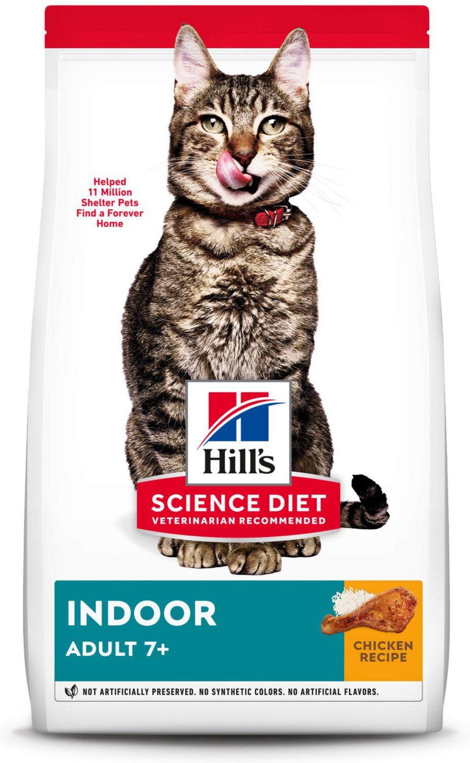 Hill's Science Diet Adult 7+ Indoor Dry Cat Food, 15.5lb bag