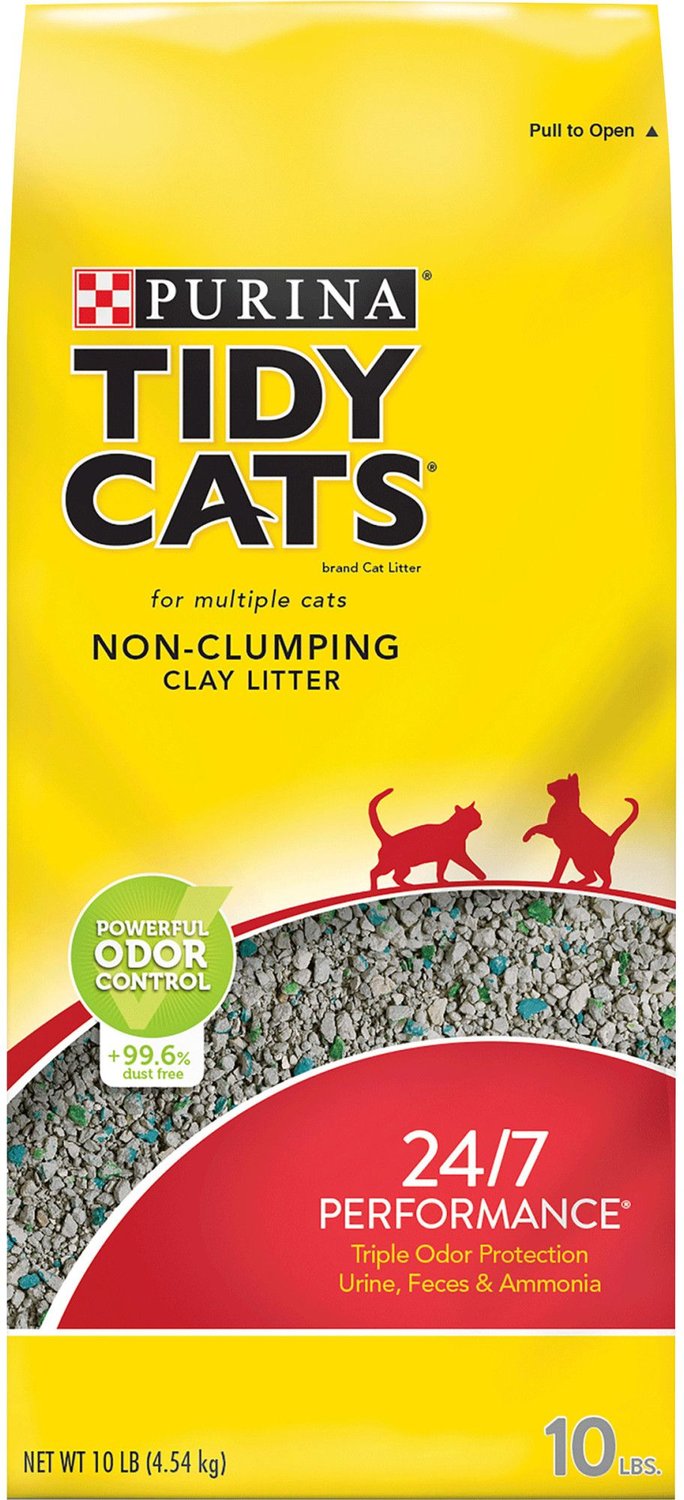 Tidy Cats NonClumping 24/7 Performance Long Lasting Odor Control Cat
