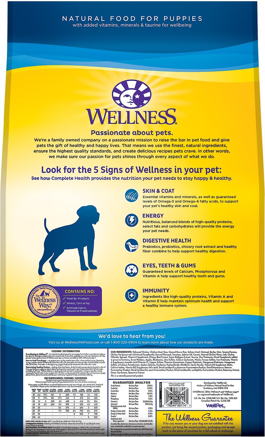 Wellness Complete Health Small Breed Puppy / Wellness Complete Health