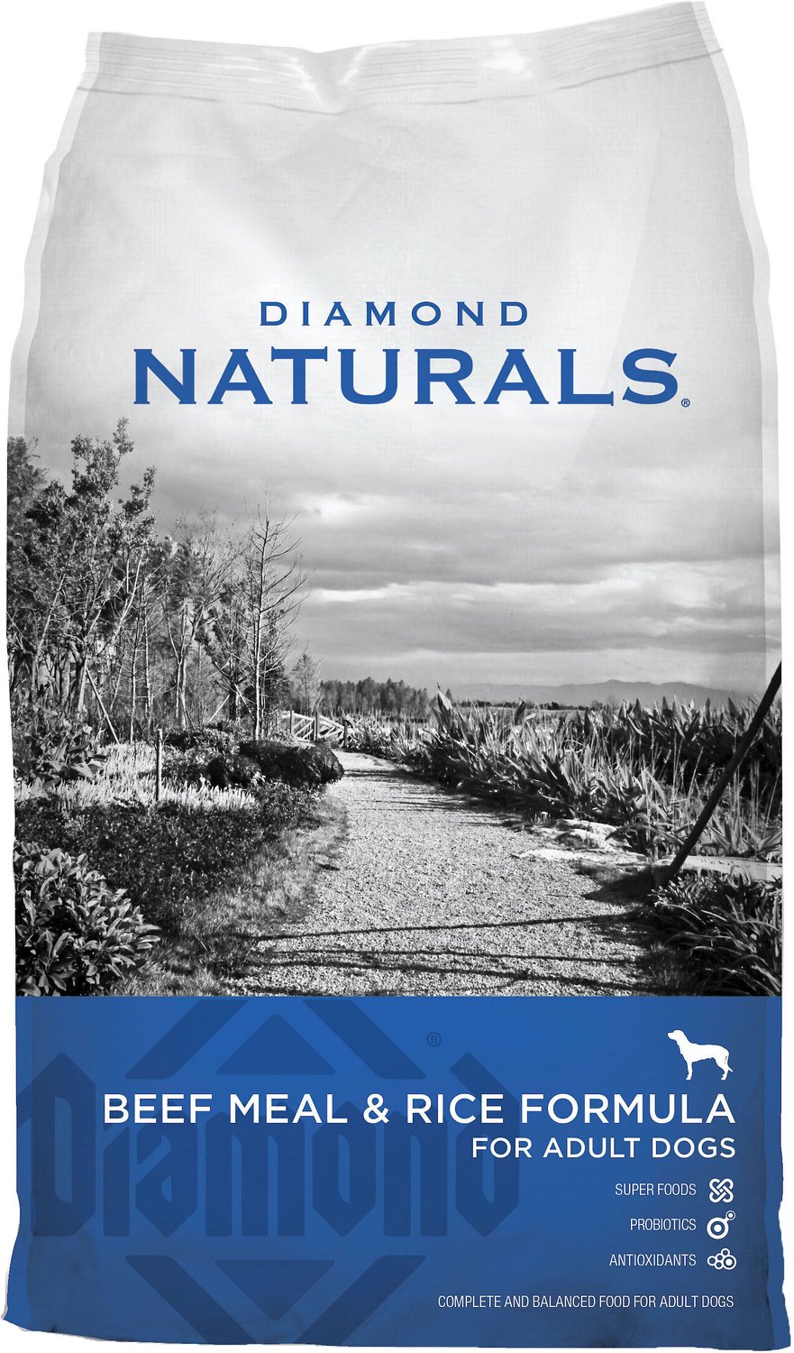 Diamond Naturals Beef Meal & Rice Formula Adult Dry Dog ...