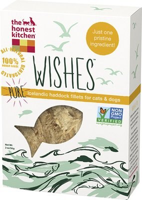 The Honest Kitchen Wishes Dehydrated Pure Iceland Haddock Fillets Dog & Cat Treats, slide 1 of 1