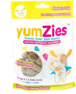 yumZies Cheese Flavor Grain-Free Dog Treats, slide 1 of 1