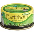 Earthborn Holistic Chicken Catcciatori Grain-Free Natural Adult Canned Cat Food, 3-oz, case of 24
