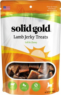 Solid Gold Lamb Jerky Formula Dog Treats, slide 1 of 1