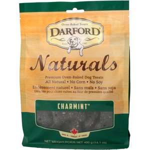 Darford Naturals Charmint Dog Treats, 14.1-oz bag