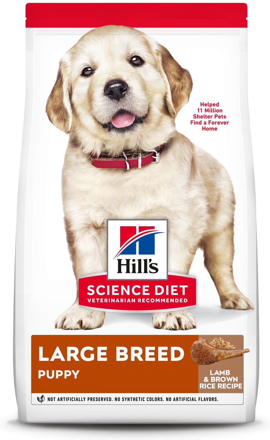 Hill's Science Diet Puppy Large Breed Lamb Meal & Rice Dry ...