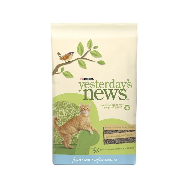 Yesterday's News Softer Texture Fresh Scent Cat Litter, 13.2lb bag