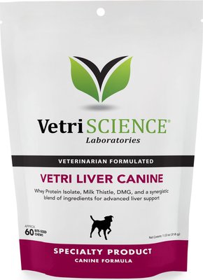 VetriScience Vetri-Liver Liver Flavored Soft Chew Liver Supplement for Dogs, slide 1 of 1