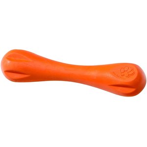 West Paw Zogoflex Hurley Tough Dog Chew Toy, Tangerine, Small