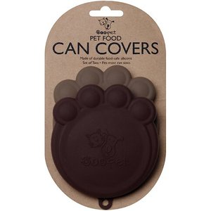 ORE Pet Can Cover, Brown/Grey, 2-pack, 4-in wide