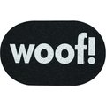 ORE Pet Recycled Rubber Oval Woof Placemat