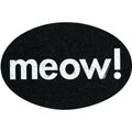 ORE Pet Recycled Rubber Oval Meow! Placemat