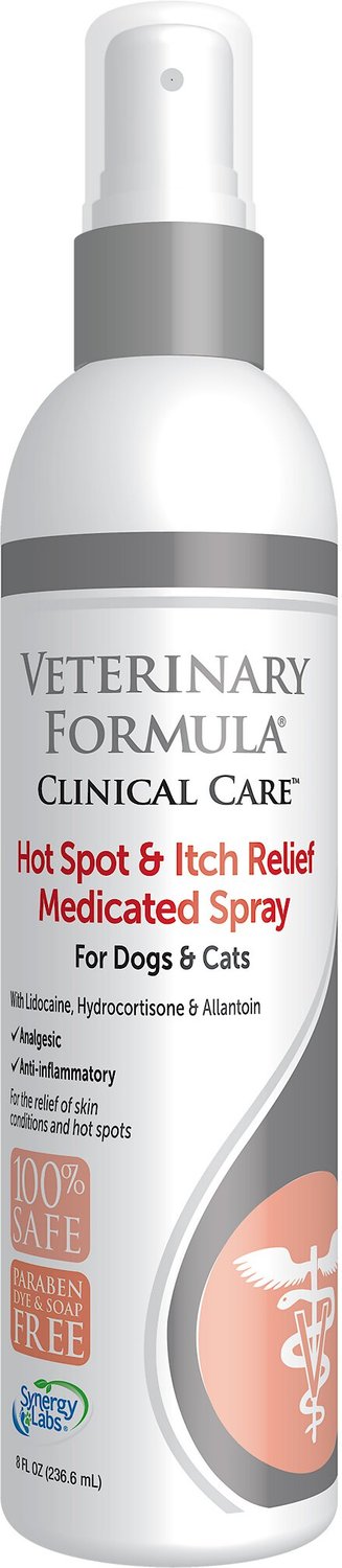 dog hot spot itch relief