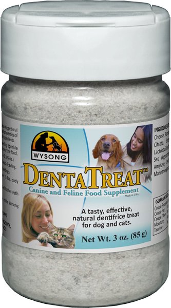 Wysong DentaTreat Dog & Cat Food Supplement, 3-oz bottle slide 1 of 5