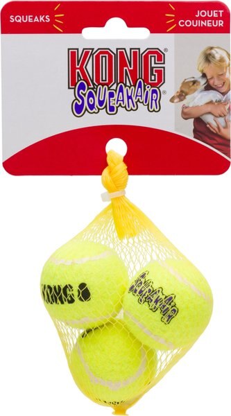 KONG Squeakair Balls Packs Dog Toy, X-Small slide 1 of 5