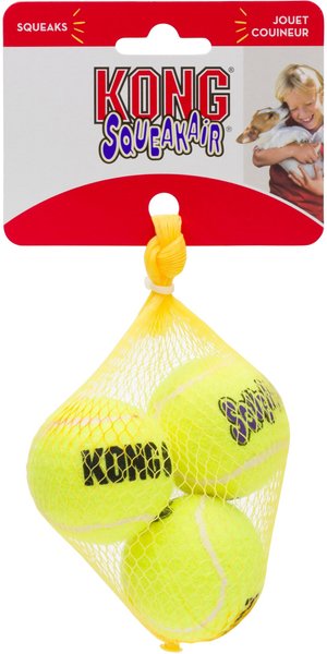 KONG Squeakair Balls Packs Dog Toy, Small slide 1 of 8