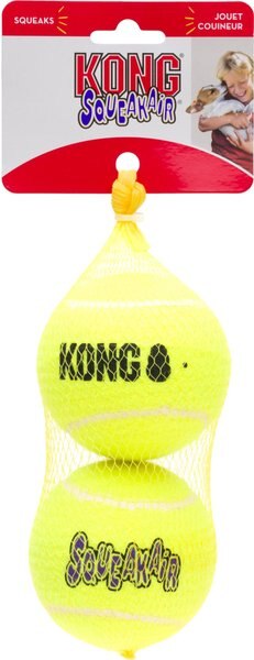 KONG Squeakair Balls Packs Dog Toy, Large slide 1 of 8