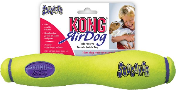 KONG AirDog Squeaker Stick Dog Toy, Medium slide 1 of 6