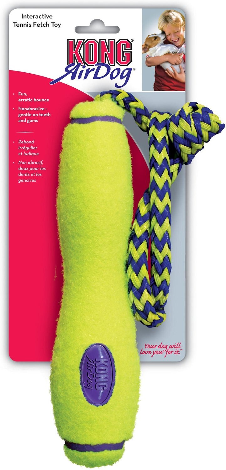 tennis ball stick dog toy