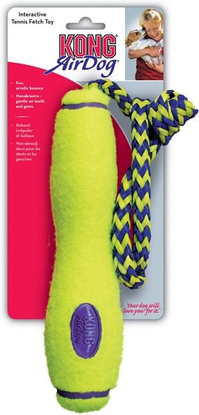 KONG AirDog Fetch Stick with Rope Dog Toy, Large slide 1 of 6