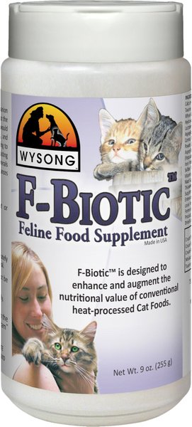 Wysong F-Biotic Cat Food Supplement, 9-oz bottle slide 1 of 5