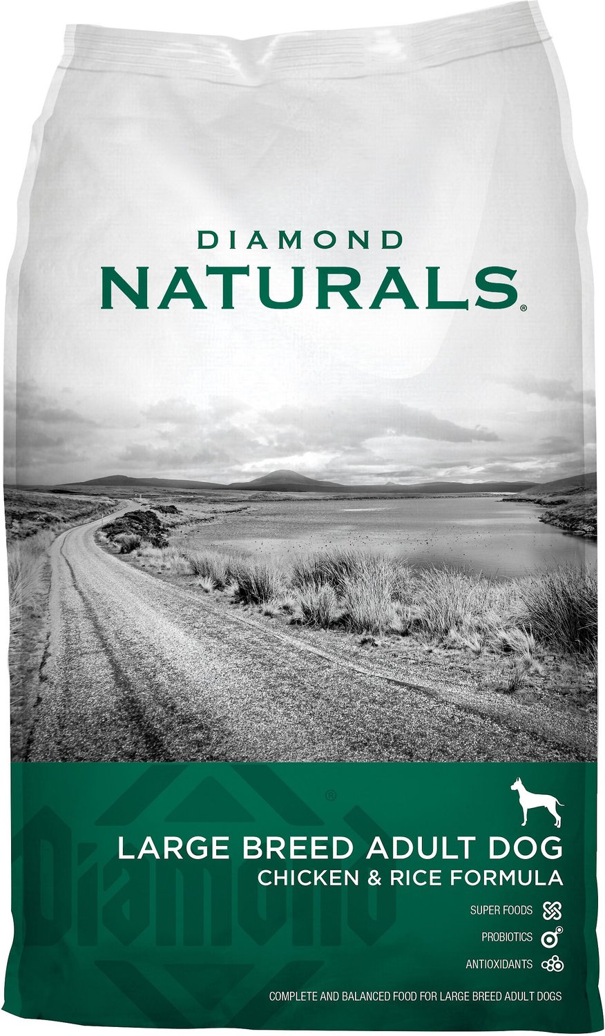 Diamond Naturals Large Breed Adult Chicken & Rice Formula ...