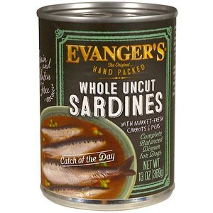 Evanger's Grain-Free Hand Packed Catch of the Day Canned Dog Food, 12-oz, case of 12