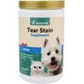 NaturVet Tear Stain Plus Lutein Powder Vision Supplement for Cats & Dogs