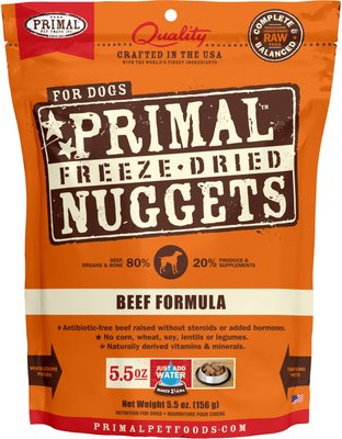 PRIMAL Beef Formula Nuggets Grain-Free 