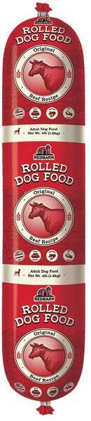 Redbarn Naturals Beef Recipe Dog Food Roll, 4-lb roll slide 1 of 3