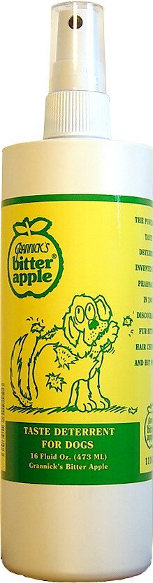 Grannick S Bitter Apple Original Taste Deterrent Dog Spray 16 Oz Chewy Com