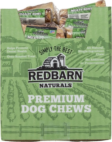 Redbarn Naturals Small Meaty Bones Dog Treats, 30 count slide 1 of 5