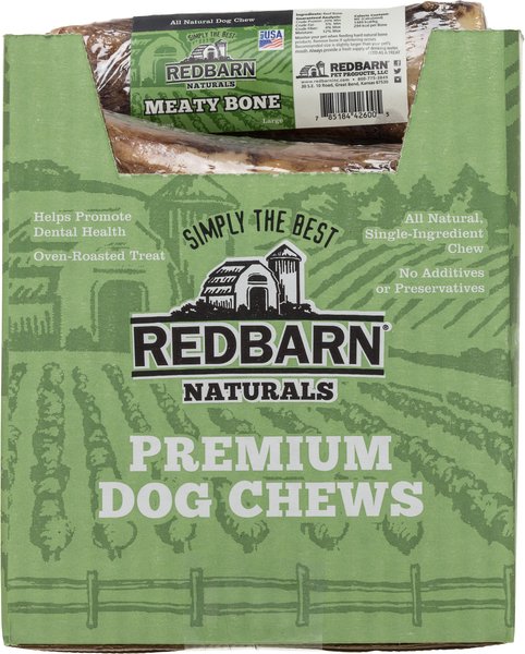 Redbarn Naturals Large Meaty Bones Dog Treats, 25 count slide 1 of 5