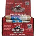 Redbarn Peanut Butter Filled Rolled Rawhide Dog Treats, 6-in chew, case of 24