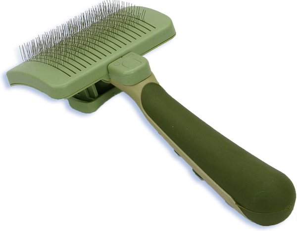 Safari Self-Cleaning Slicker Brush for Dogs, Small slide 1 of 2
