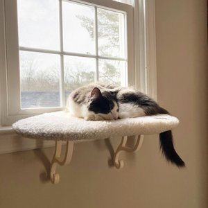 K&H Pet Products Kitty Sill Cat Window Perch, Tan
