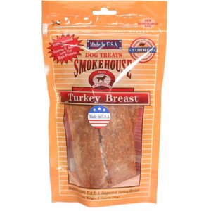 Smokehouse USA Turkey Breast Dog Treats, 3-oz bag