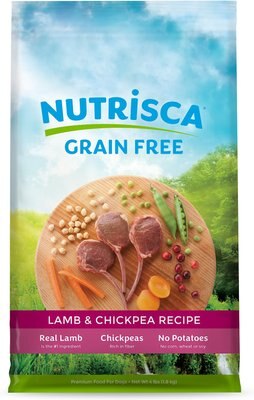 Nutrisca Grain-Free Lamb & Chickpea Recipe Dry Dog Food, slide 1 of 1