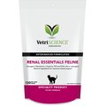 VetriScience Renal Essentials Feline Soft Chews Kidney & Urinary Supplement for Cats, 120-count
