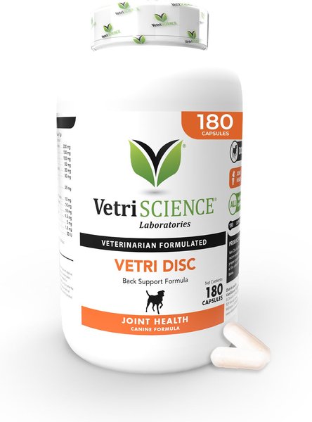 VetriScience Vetri Disc Capsules Joint Supplement for Dogs, 180 count slide 1 of 4