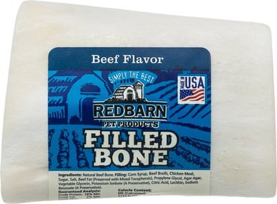 Redbarn Small Beef Filled Bones Dog Treats, slide 1 of 1