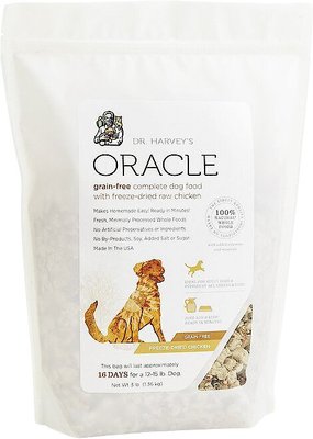 Dr. Harvey's Oracle Chicken Formula Grain-Free Freeze-Dried Dog Food, slide 1 of 1
