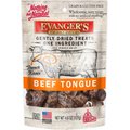 Evanger's Nothing but Natural Beef Tongue Gently Dried Dog & Cat Treats, 4.6-oz bag