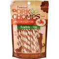Premium Pork Chomps Bacon Flavor Twists Dog Treats, Mini, 30 count